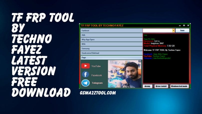 TF FRP Tool by Techno Fayez Latest Version Free Download