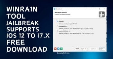 Winra1n tool v2. 1 jailbreak supports ios 12 to ios 17. X free download