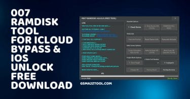 007 Ramdisk Tool V6.6 For iCloud Bypass & iOS Unlock Free Download