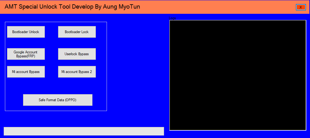 Amt special unlock tool