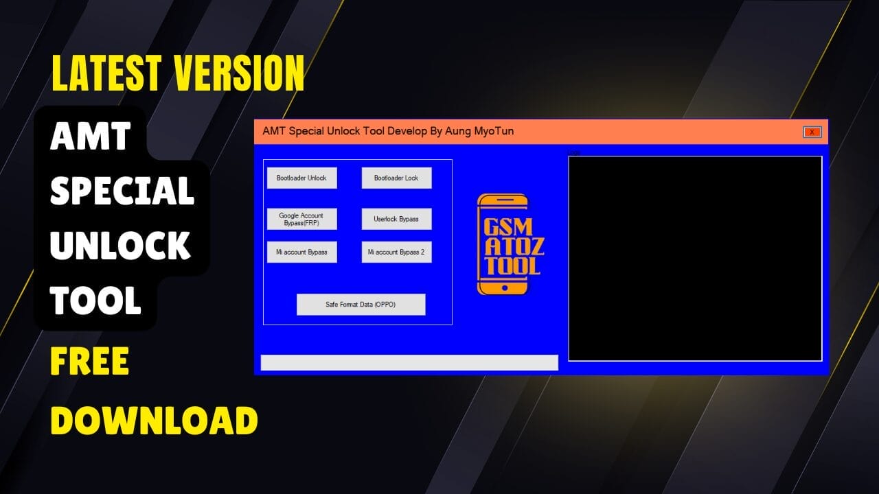 Amt special unlock tool