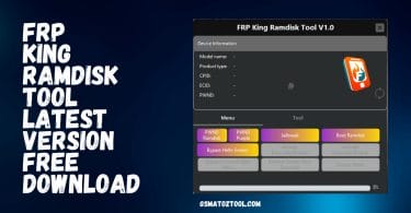 FRP King Ramdisk Tool V1.0 Latest Version Free Download