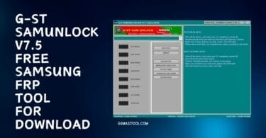 G-st samunlock v7. 5 free samsung frp tool for download