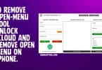 ID Remove OPEN-MENU Tool V1.0 Unlock iCloud And Remove Open Menu on iPhone