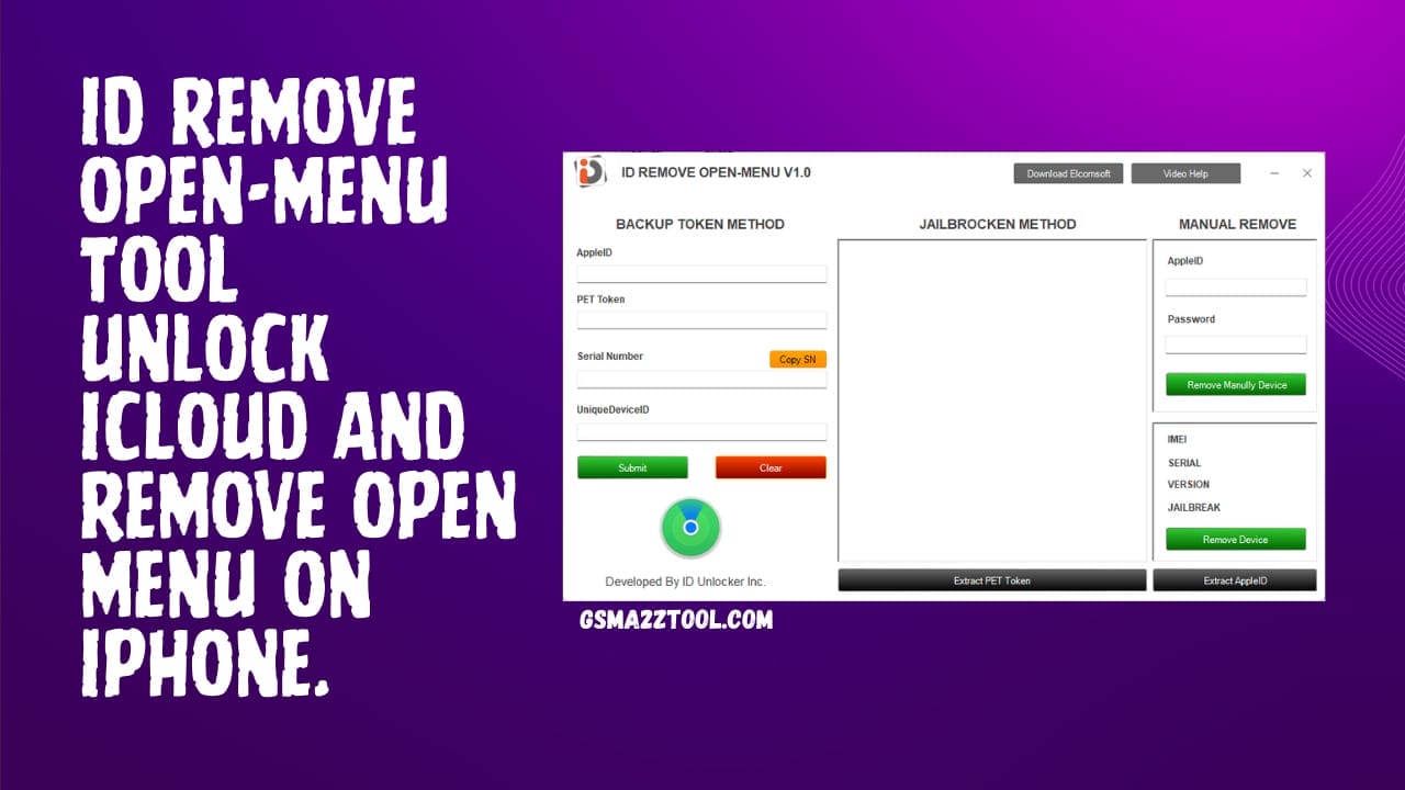 Id remove open-menu tool v2. 1 unlock icloud and remove open menu on iphone Id remove open-menu tool v2. 1 unlock icloud and remove open menu on iphone