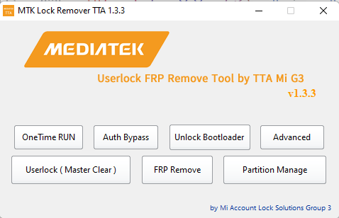 Mtk lock remover tta 1. 3. 3 Mtk lock remover tta 1. 3. 3