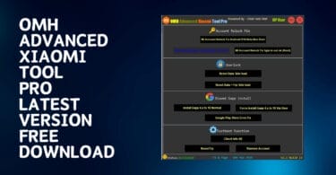 Omh advanced xiaomi tool pro latest version free download
