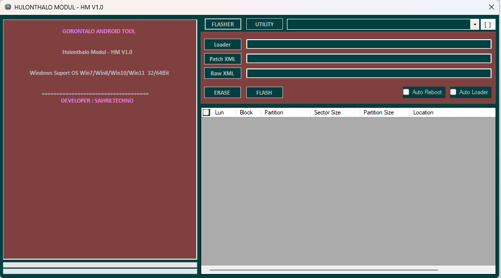 Hulonthalo module hm tool