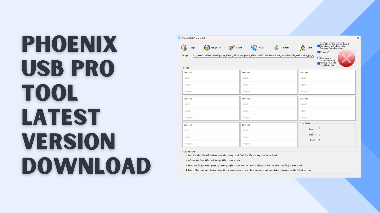 Phoenix usb pro v4. 0. 8 for allwinner flash free latest version download