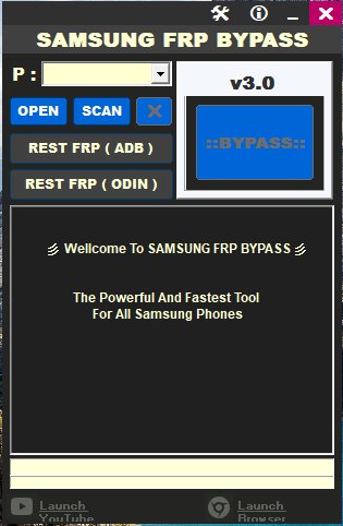 Samsung FRP Bypass V3.0