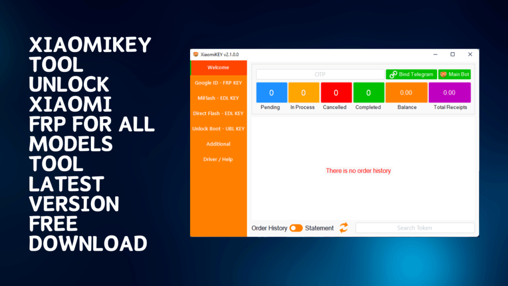 Xiaomikey tool unlock xiaomi frp for all models tool latest version free download
