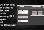 Adt frp tool for samsung with adb enable samsung frp bypass tool free download