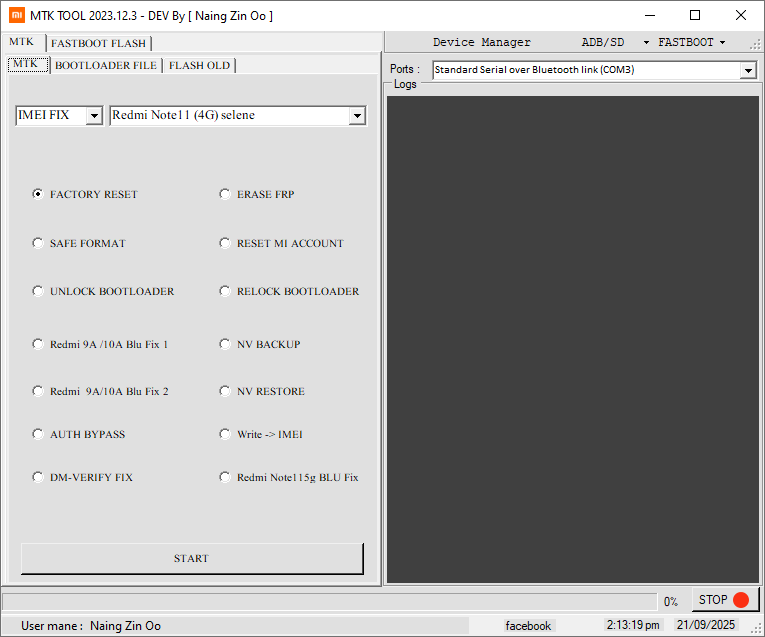 Mtk tool 2023. 12. 3 (by naing zin oo)