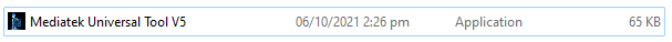 Mediatek universal tool v5