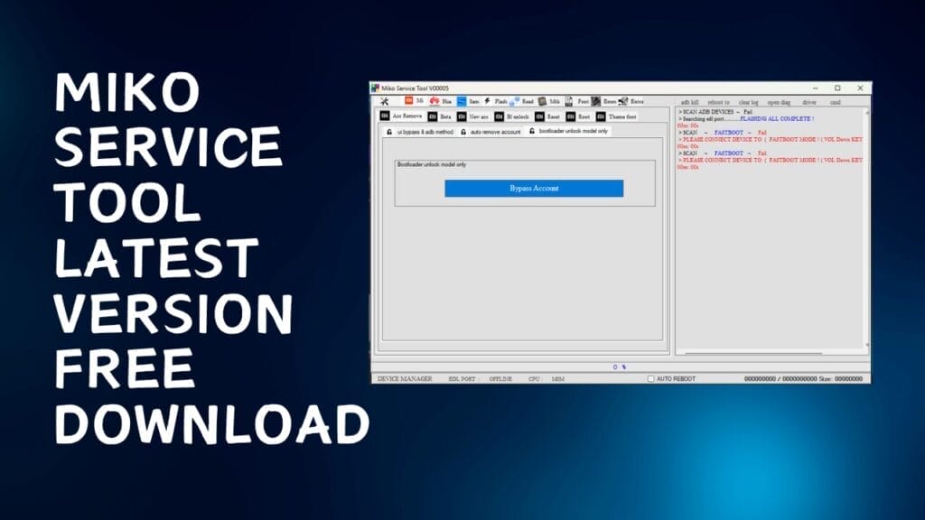 Miko service tool v00005 latest version free download