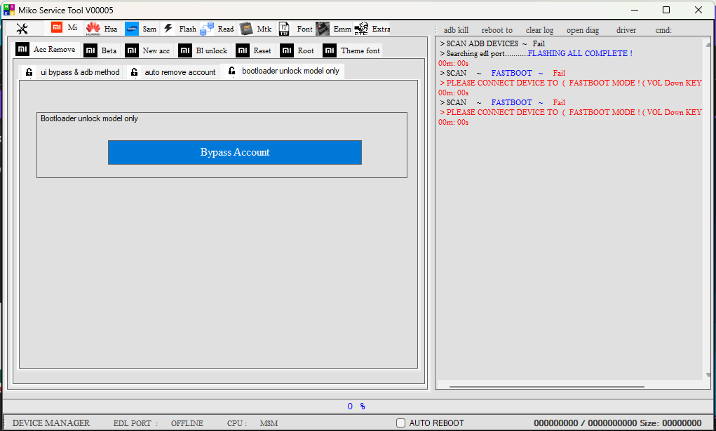 Miko service tool Miko service tool