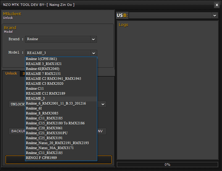Realme models supported by nzo mtk tool Realme models supported by nzo mtk tool