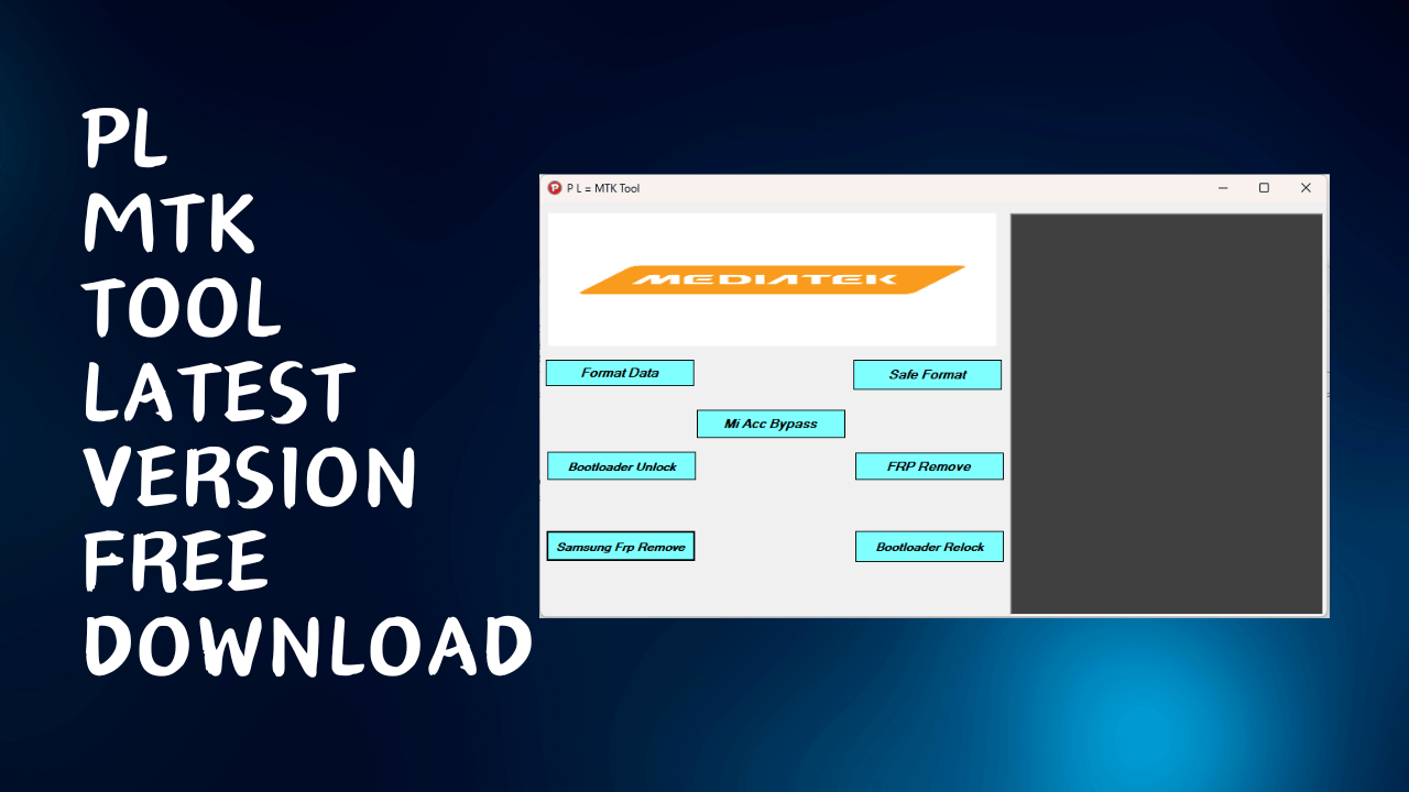 Pl mtk tool latest version free download