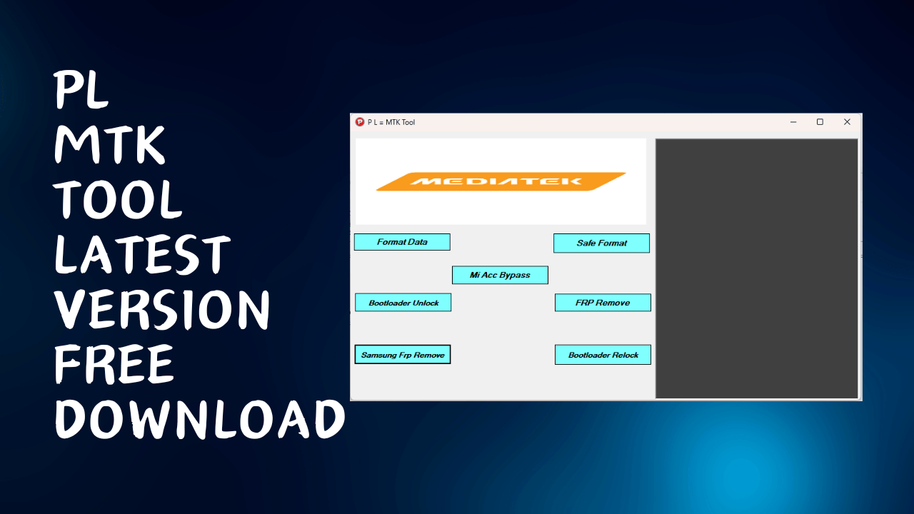 Pl mtk tool latest version free download Pl mtk tool latest version free download