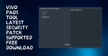 Vivo paos tool latest security patch supported free download