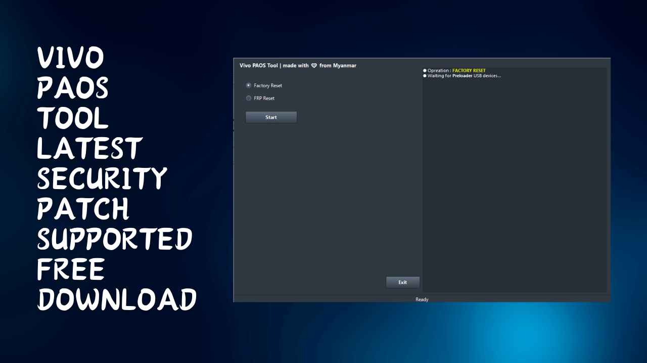 Vivo paos tool latest security patch supported free download Vivo paos tool latest security patch supported free download
