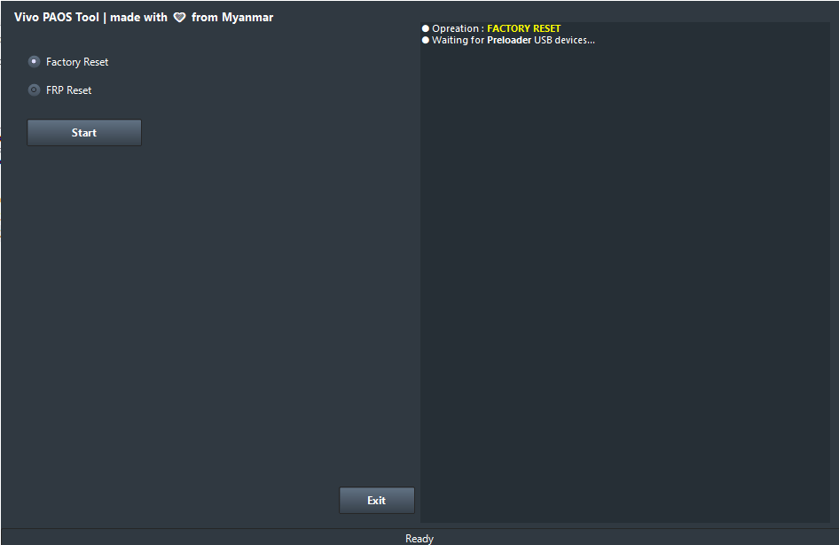 Vivo paos tool Vivo paos tool