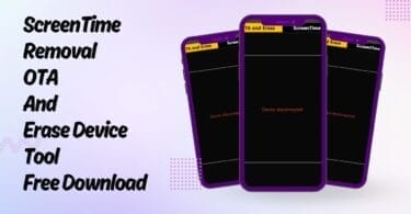 Screentime removal ota and erase device tool free download