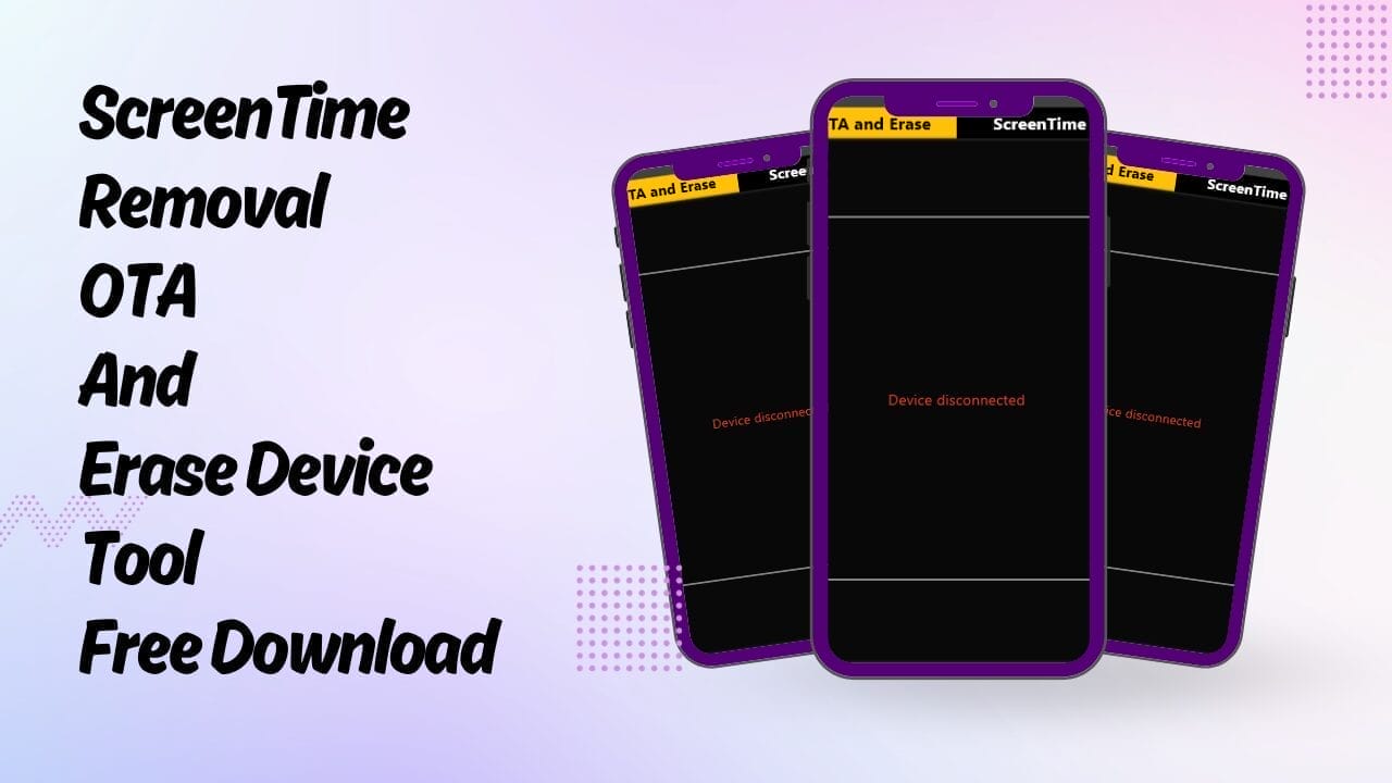 Iphone screen time passcode removal tool