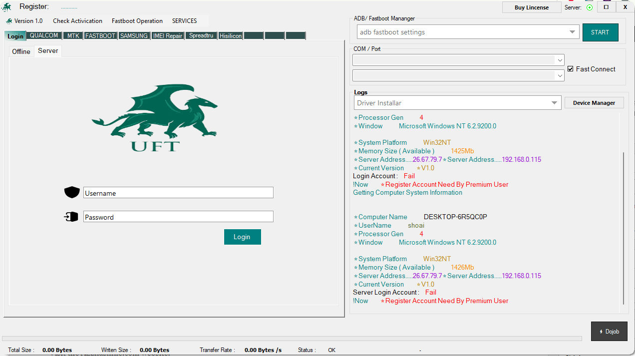 Uft tool Uft tool