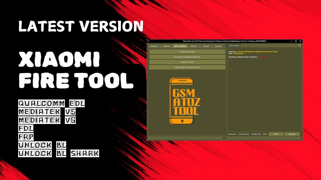 Xiaomi fire tool mi account fastboot to edl flashing tool