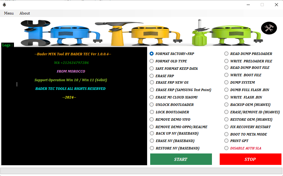 Bader mtk tool Bader mtk tool