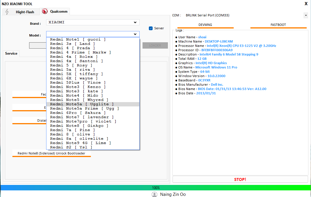 Nzo xiaomi tool Nzo xiaomi tool