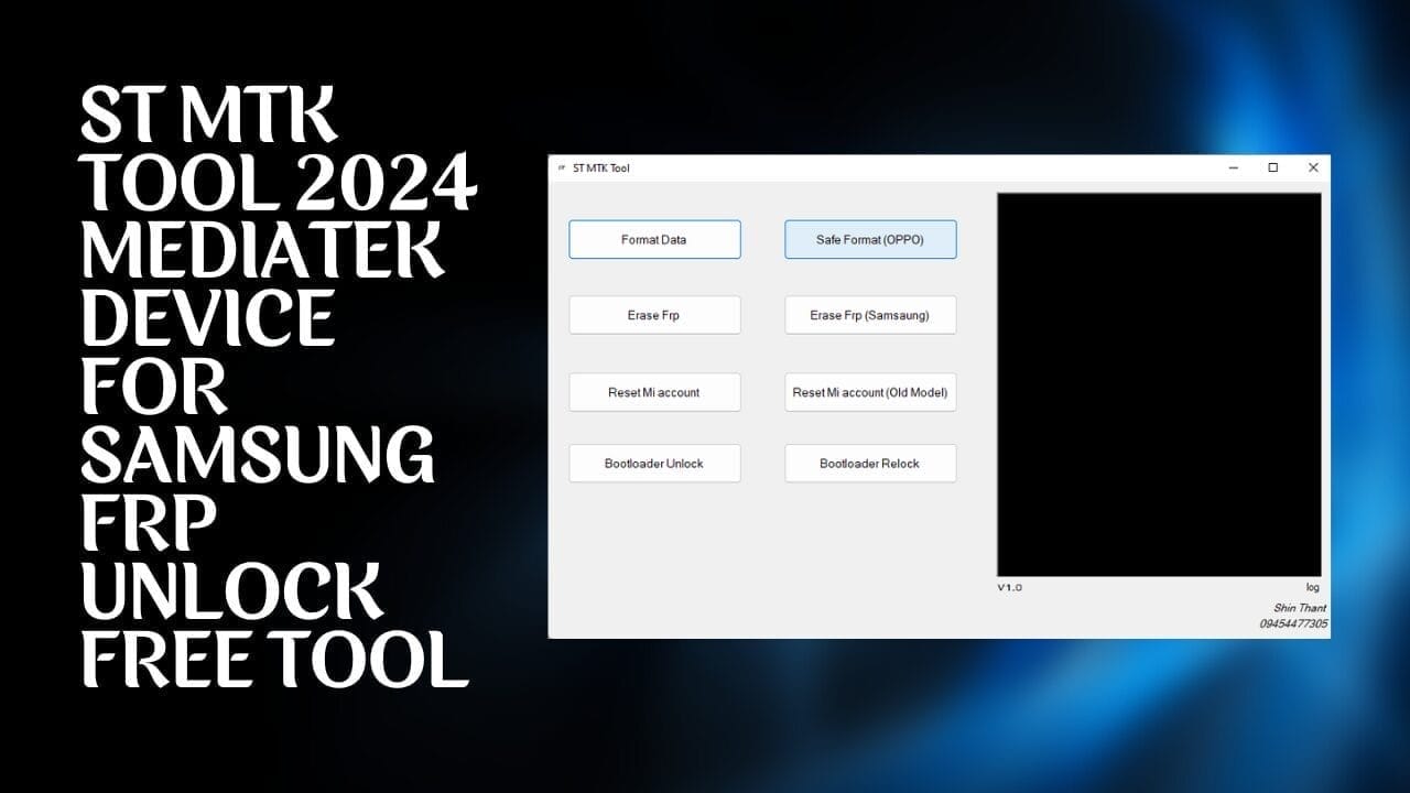 St mtk tool 2024 mediatek device for samsung frp unlock free tool