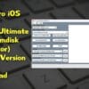 UMTPro iOS Tool v4.5 (UMT Ultimate IOS Ramdisk Activator) Latest Version Setup Download