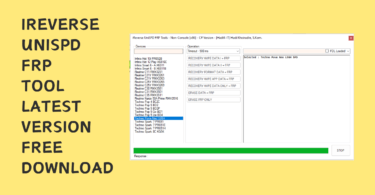Ireverse unispd frp tool