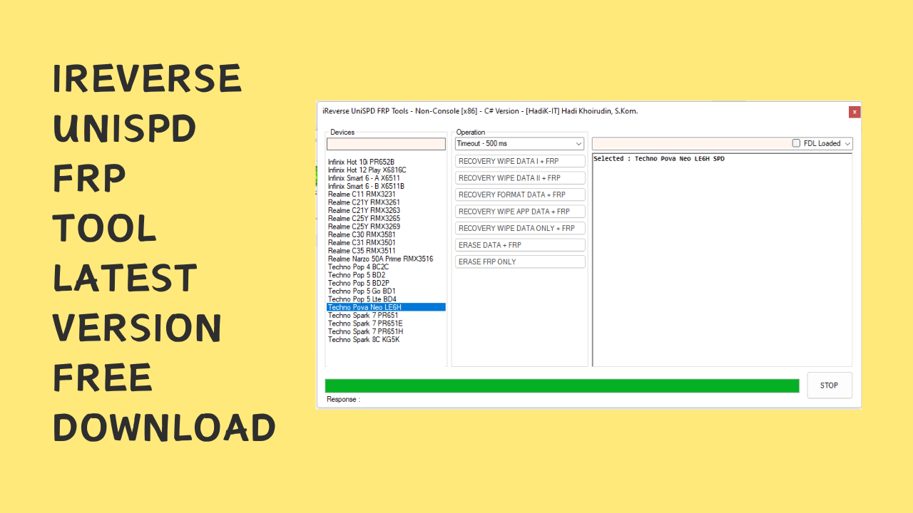 Ireverse unispd frp tool Ireverse unispd frp tool