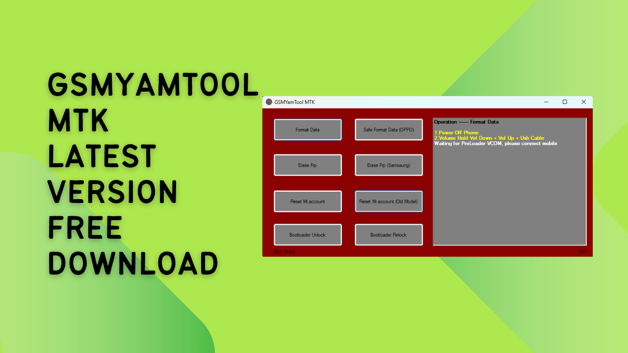 Gsmyamtool mtk v1. 0 latest version free download Gsmyamtool mtk v1. 0 latest version free download