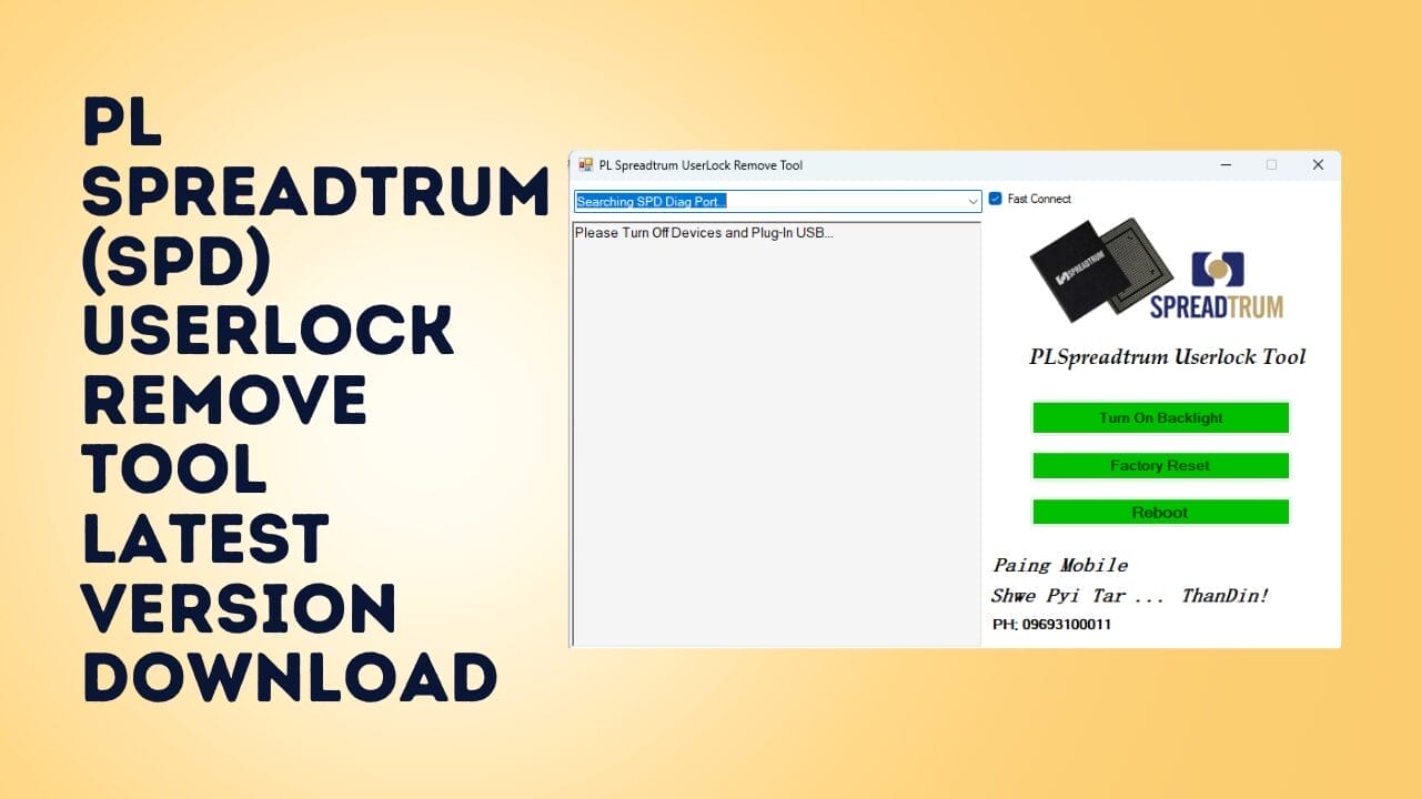 Pl spreadtrum (spd) userlock remove tool latest version download