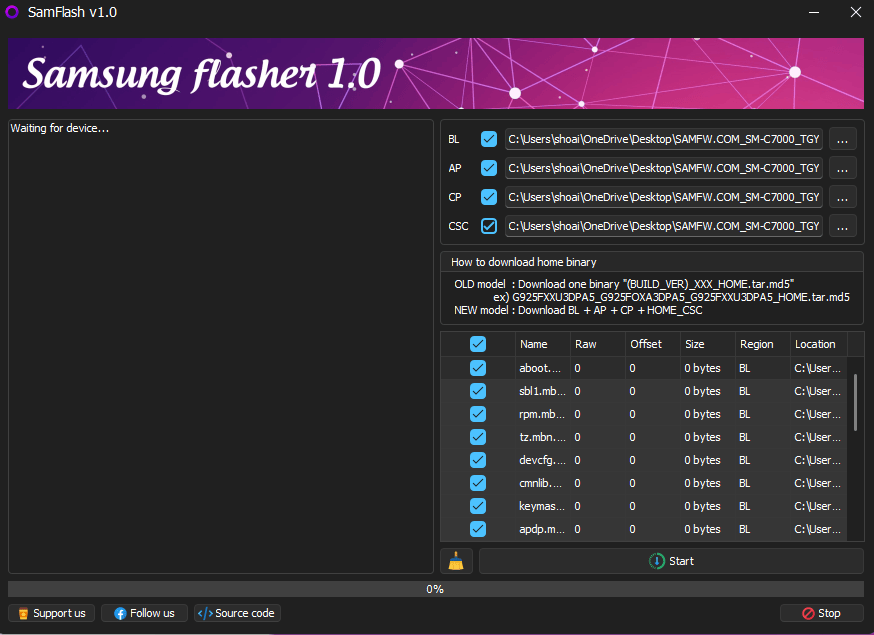 Samflash samsung flasher 2024