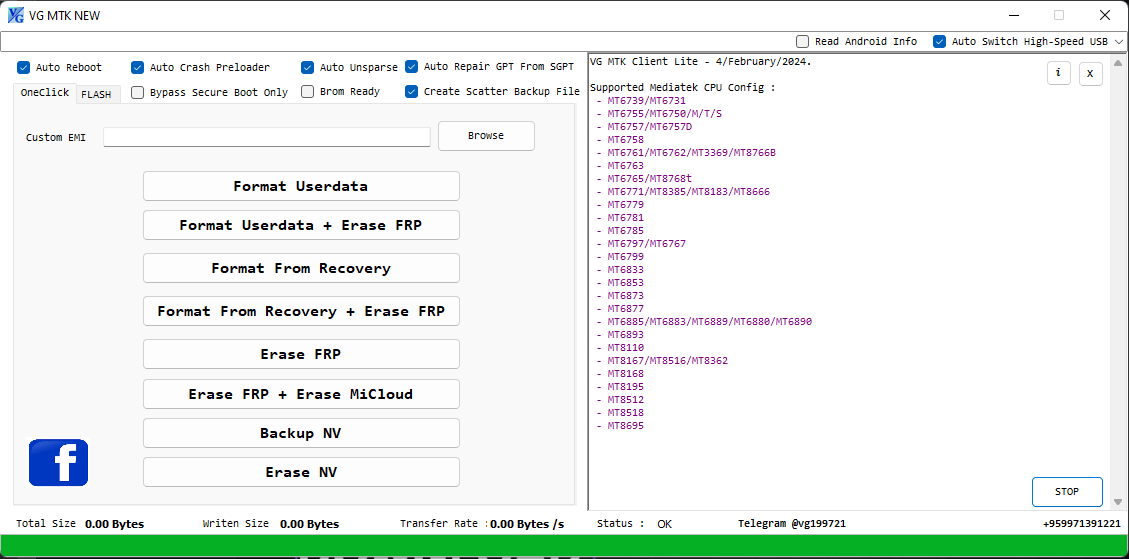 Vg mtk new tool