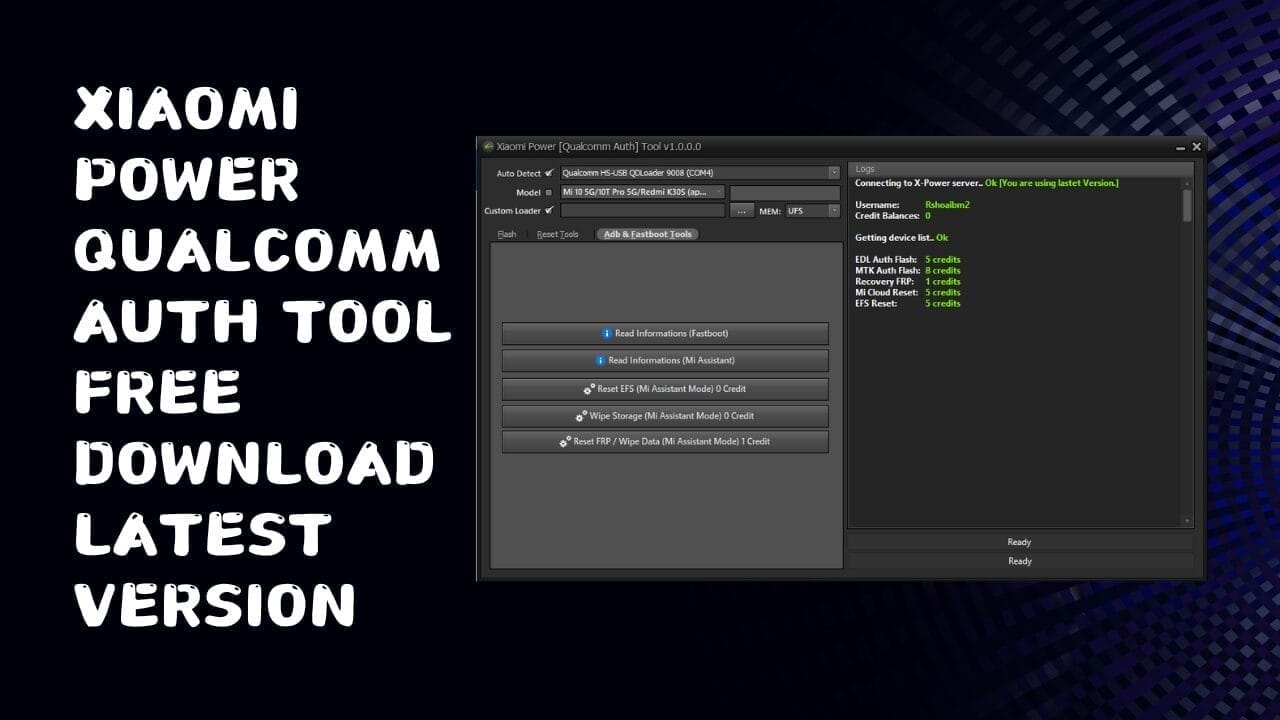 Xiaomi power qualcomm auth tool Xiaomi power qualcomm auth tool