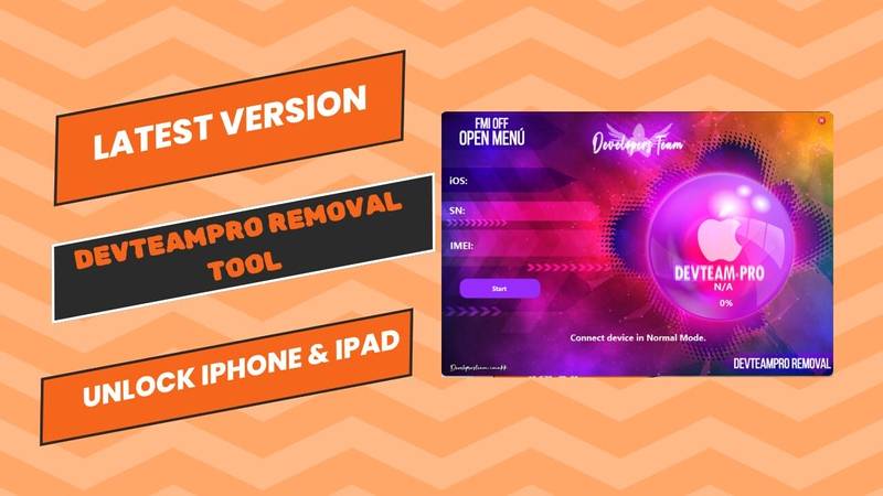 Devteampro removal fmi off tool unlock iphone & ipad Devteampro removal fmi off tool unlock iphone & ipad