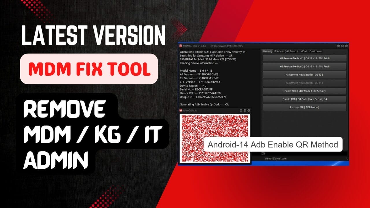 Mdm fix tool