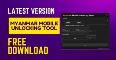 Myanmar mobile unlocking tool