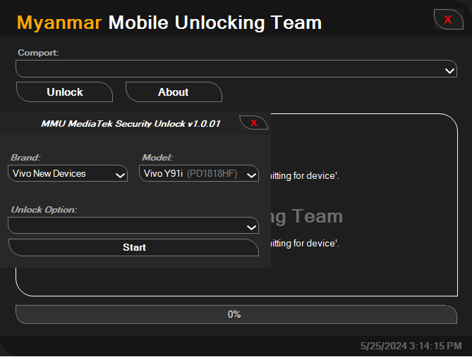 Myanmar mobile unlocking tool latest version free download