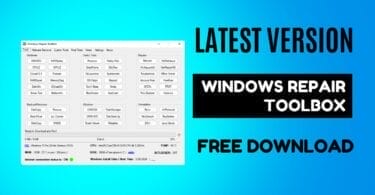 Windows repair toolbox