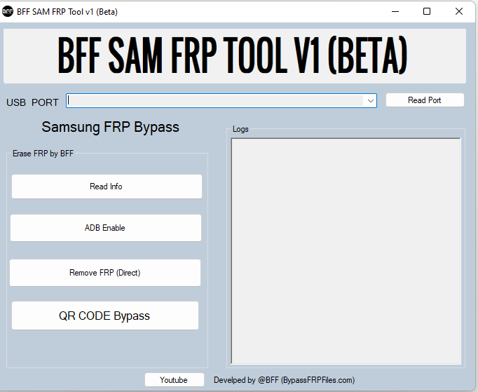 Bff sam frp tool