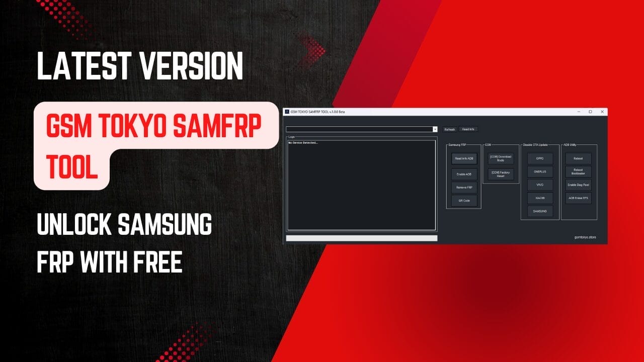 Gsm tokyo samfrp tool