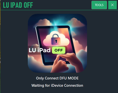 Lu ipad off tool v1. 2 Lu ipad off tool v1. 2