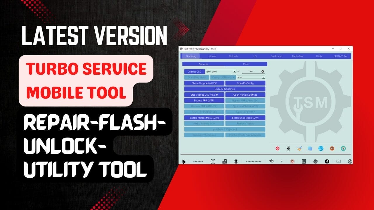 Tsm tool turbo service mobile tool Tsm tool turbo service mobile tool